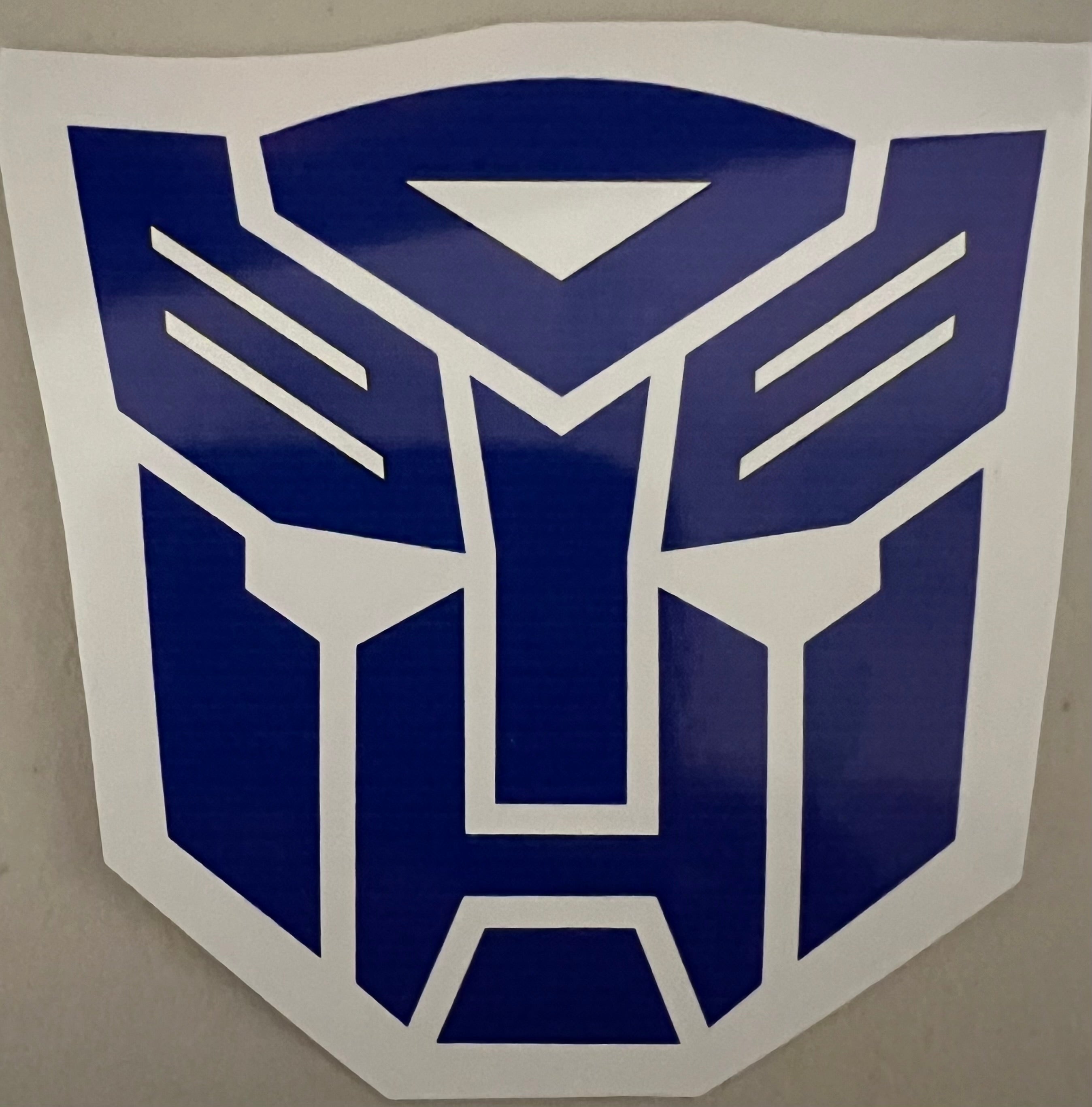 Auto-bot Vinyl Sticker