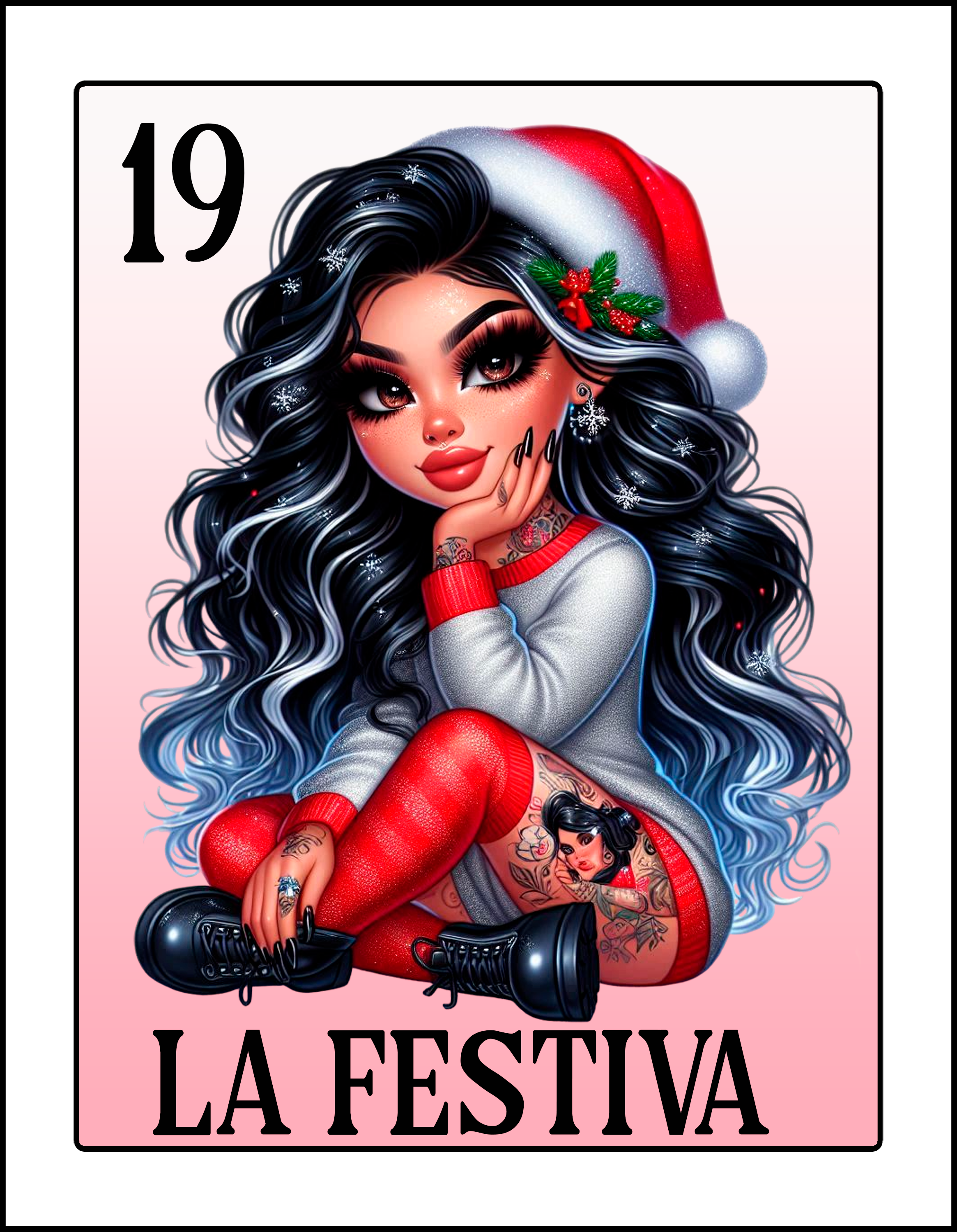 La Festiva - Cool Loteria Vinyl Sticker